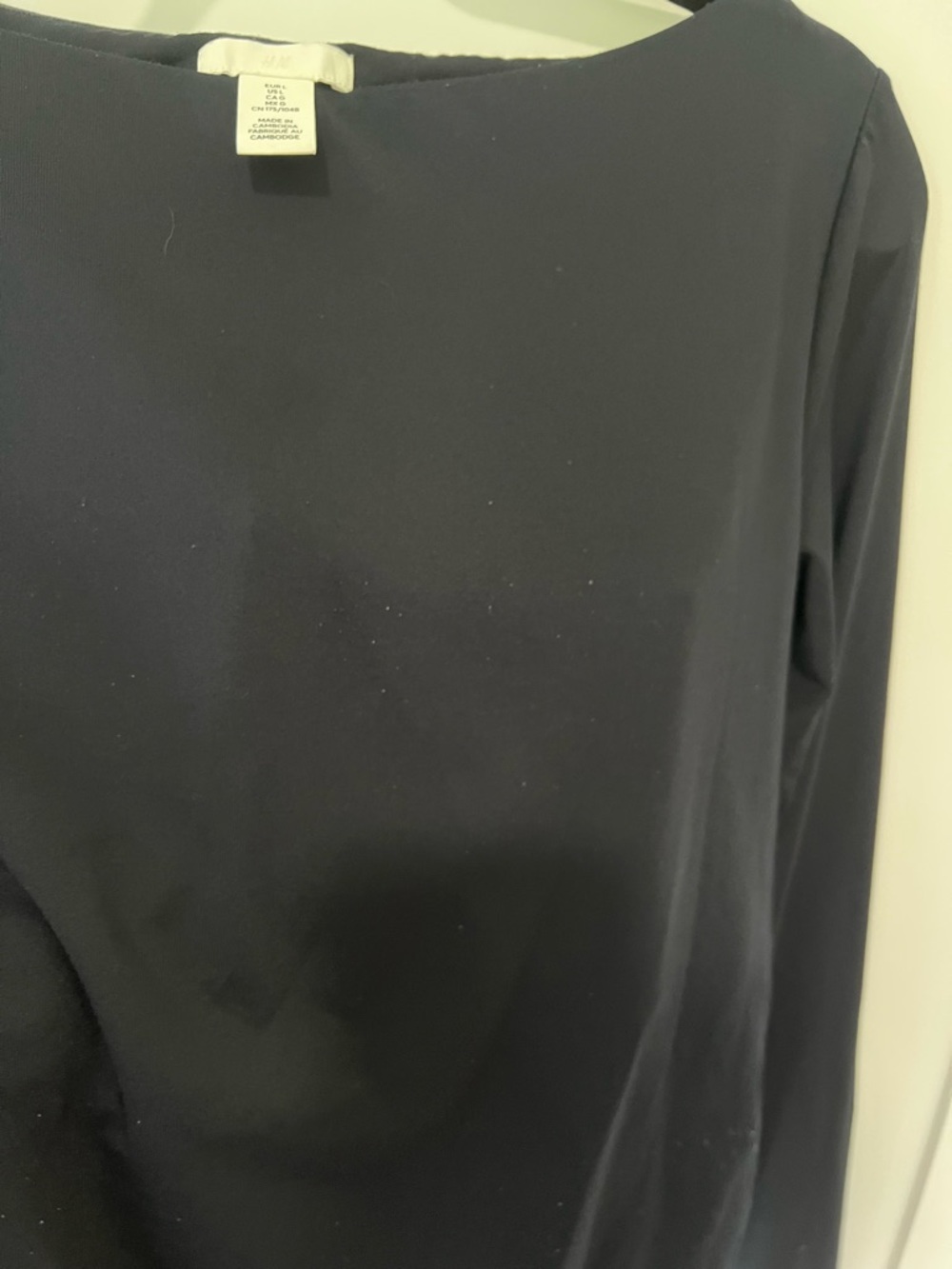 H&M BOAT-NECK BODYSUIT - Picture 4 of 6